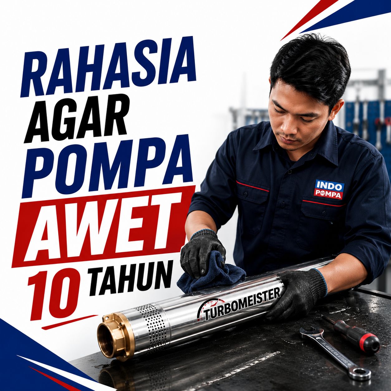 Panduan perawatan pompa agar awet 10 tahun